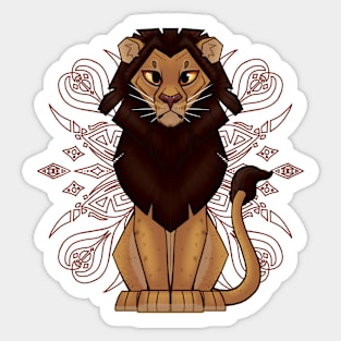 Lion Sticker